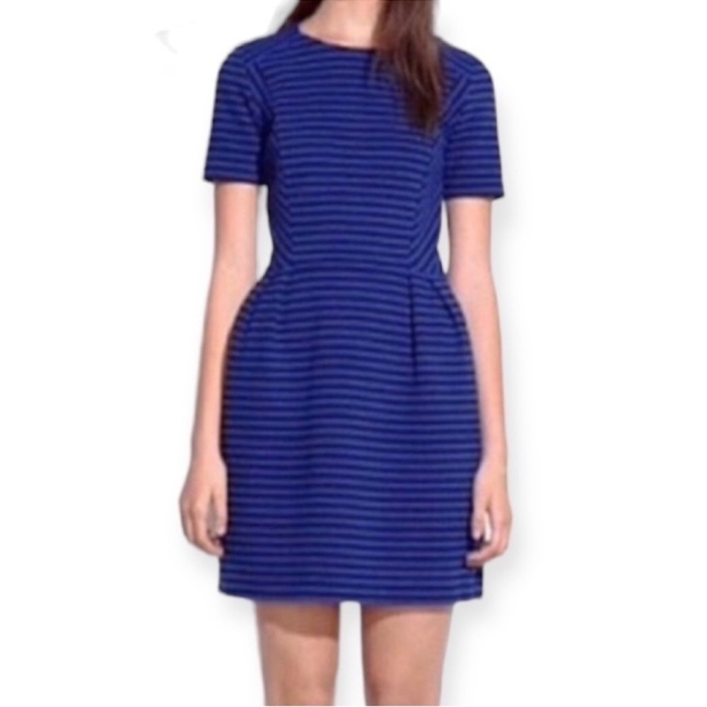 Madewell Women's‎ Striped Ottoman Knit Dress Sz S​​​